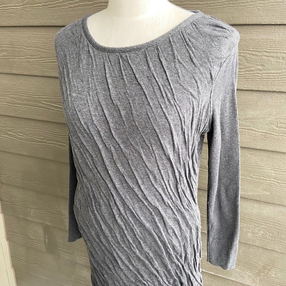 Simply Vera Ruffled High Low Sweater - Picture 2 of 5